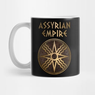 Assyrian Empire Symbol of Shamath the Sun God Mug